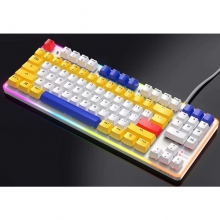 ZIDLI磁动力网吧专用 机械键盘RGB炫彩光防水防尘热插拔