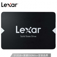 Lexar雷克沙 512G NS100系列 2.5英寸SATA3 台式机笔记本SSD固态硬盘 512G  ，联想  戴尔  惠普宏碁  品牌机