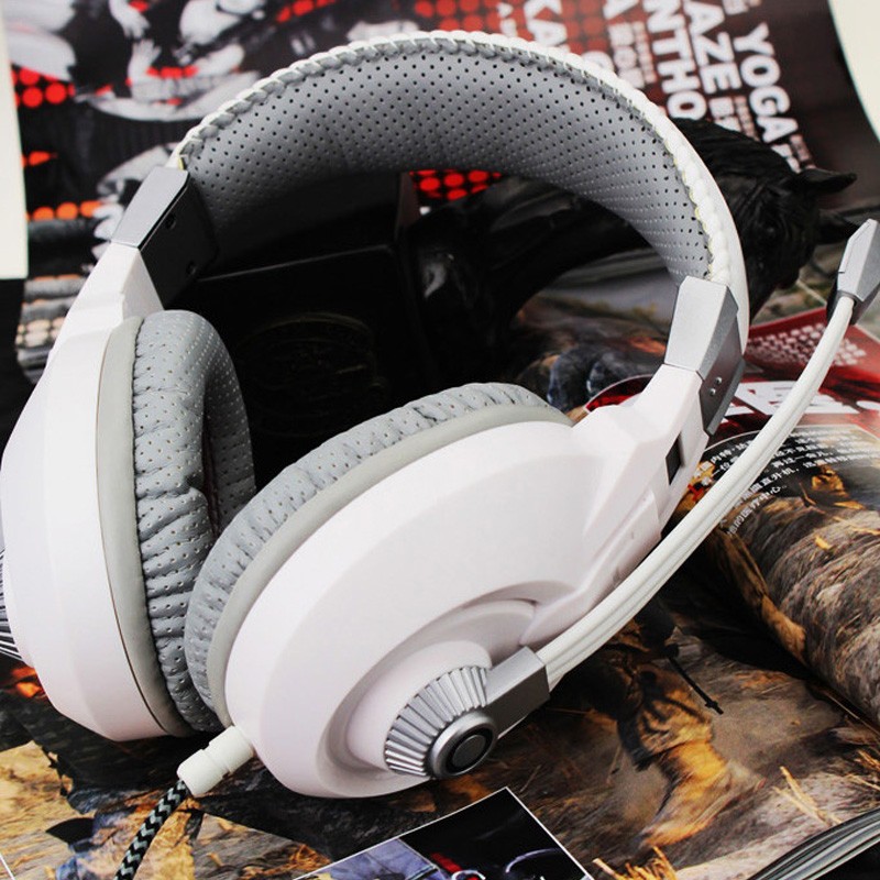 hyundai/现代游戏耳机头戴式台式pc电脑电竞耳麦带话筒hy-g9050