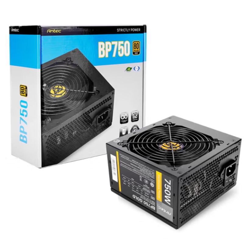 安钛克(Antec) BP系列80PLUS金牌台式机电源BP750 GOLD金牌电源额定750W