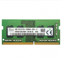 （正品）海力士 DDR4 3200 4G  笔记本内存条  品牌机 联想戴尔惠普华硕 通用 兼容条 4代 四代内存
