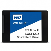 （正品）2T西部数据 西数 SSD固态硬盘 台式机笔记本电脑硬盘 SATA3 2.5英寸 WD蓝盘SA510 2TB