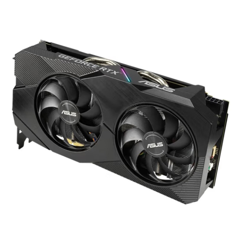 华硕(asus)华硕 dual-rtx2060-o6g-evo雪豹电竞游戏显卡电脑主机显卡