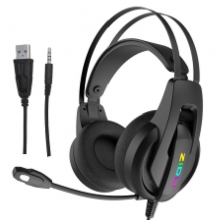 ZIDLI-L3 磁动力3.5 +USB接口电脑耳机头戴式有线游戏电竞耳麦台式笔记本吃鸡带麦克风USB网吧