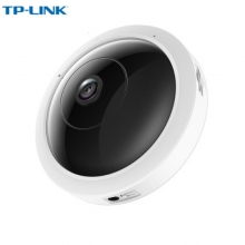 TP-LINK 500万鱼眼无线监控摄像头 360度全景红外夜视Wi-Fi手机远程双向语音 智能网络摄像机TL-IPC55A