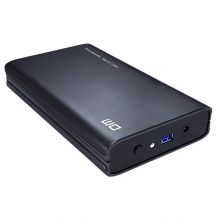 DM/大迈 3.5寸 HD035 台式机硬盘 USB3.0 固态机械SATA移动硬盘盒