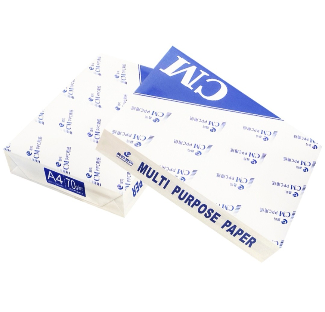 a4打印纸 70g 整箱8包 500张 a4纸打印白纸单包草稿纸办公用纸 晨鸣cm