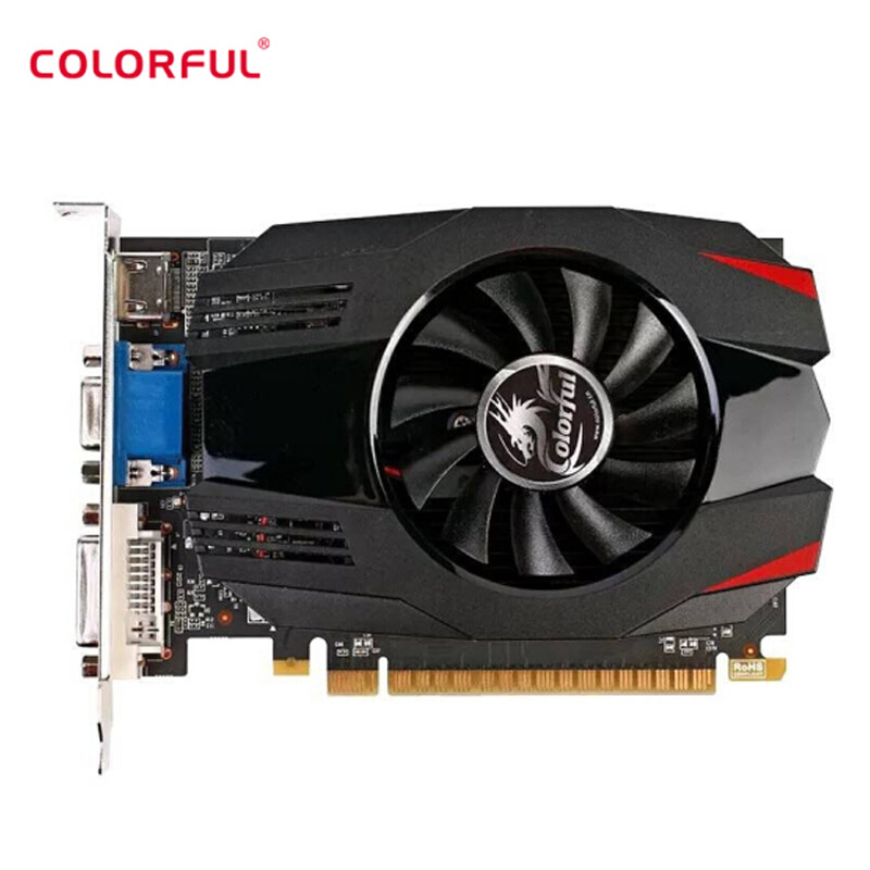 七彩虹gt730k 黄金版 4gd3 游戏办公独立电脑显卡