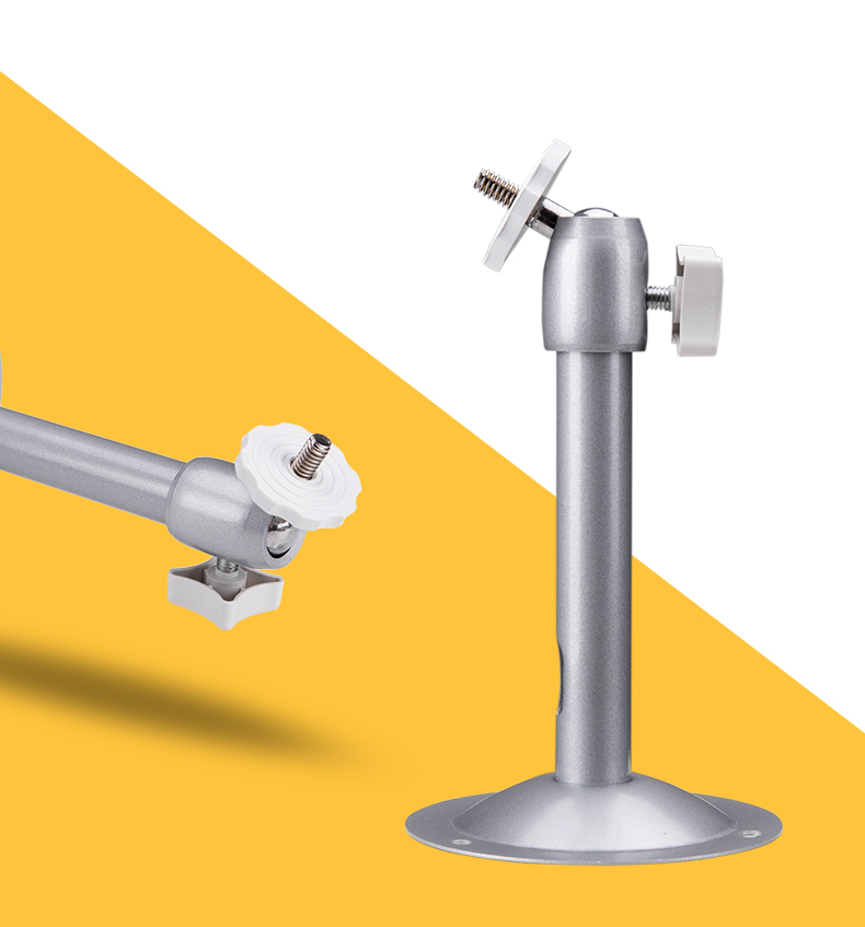 04铝合金监控支架室外通用摄像头底座摄像机架子壁装吊挂万向